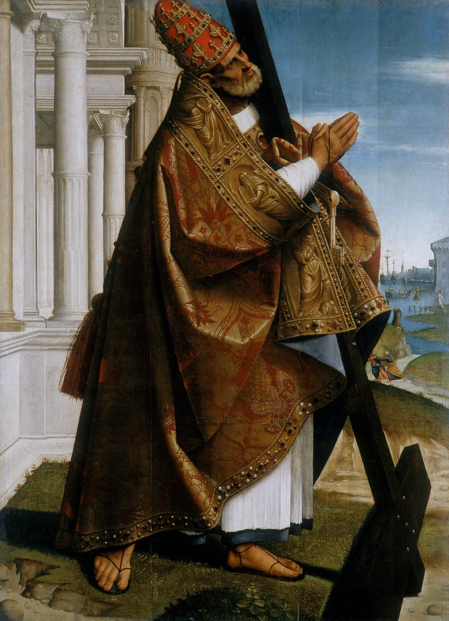São Pedro, c.1500-24 de Girolamo Alibrando
