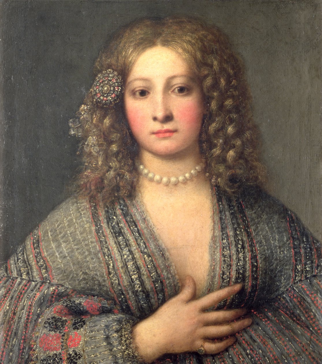 Uma cortesã de Girolamo Forabosco