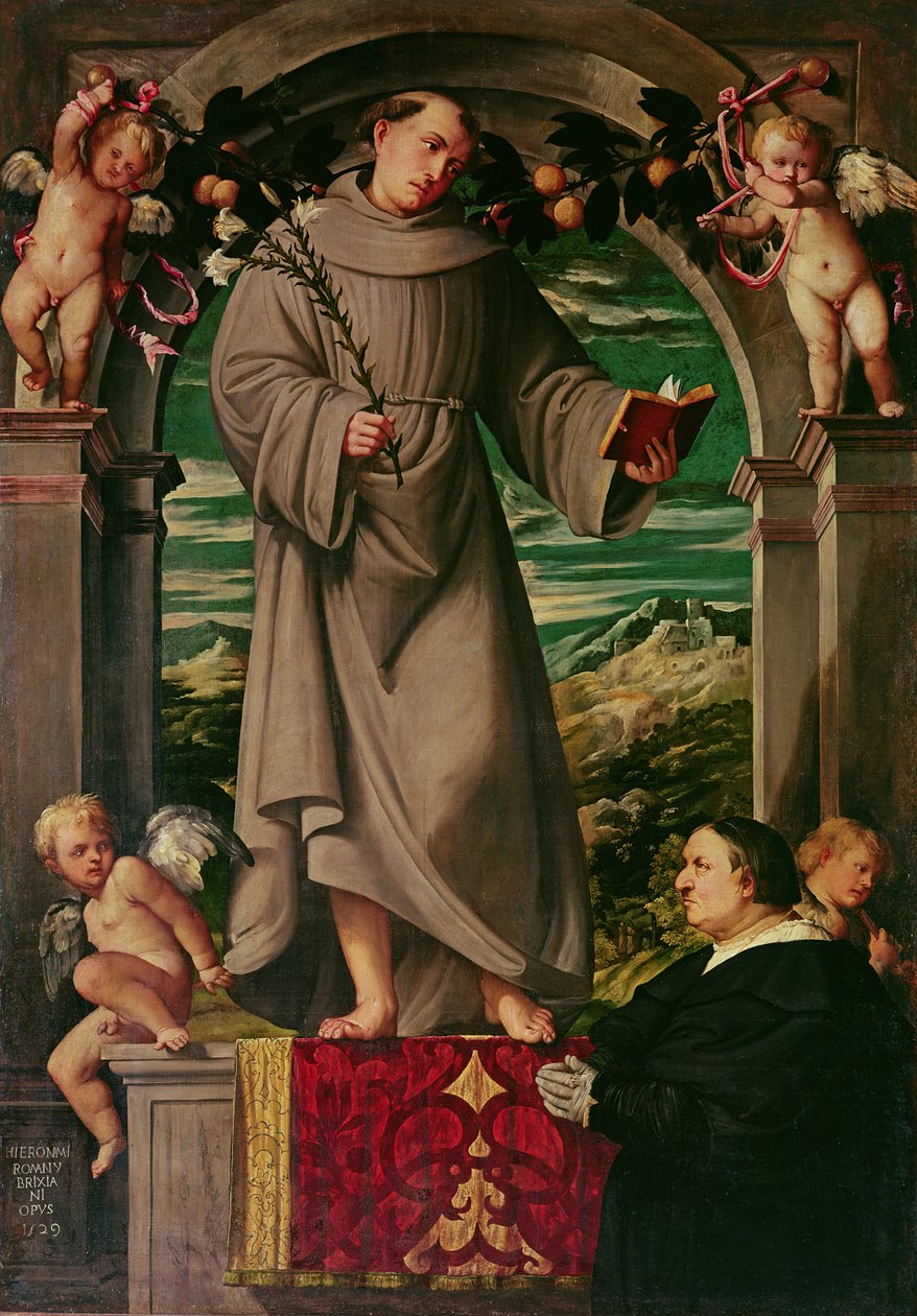 Santo Antônio de Pádua de Girolamo Romanino