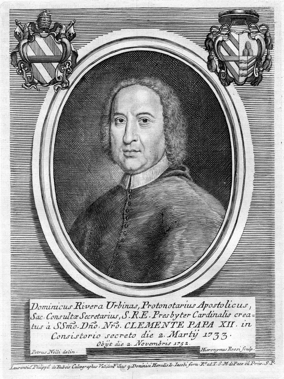 retrato gravado de Girolamo Rossi d Nelli