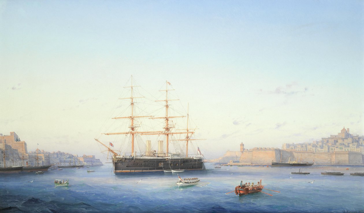 HMS Alexandra no Grande Porto, Malta de Girolamo Gianni
