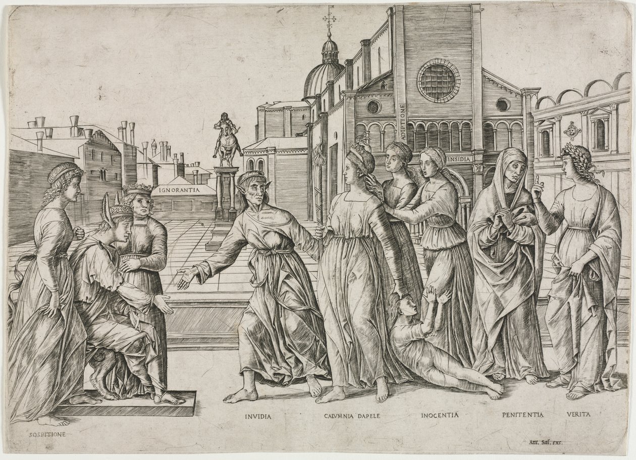 A Calúnia de Apeles de Girolamo Mocetto