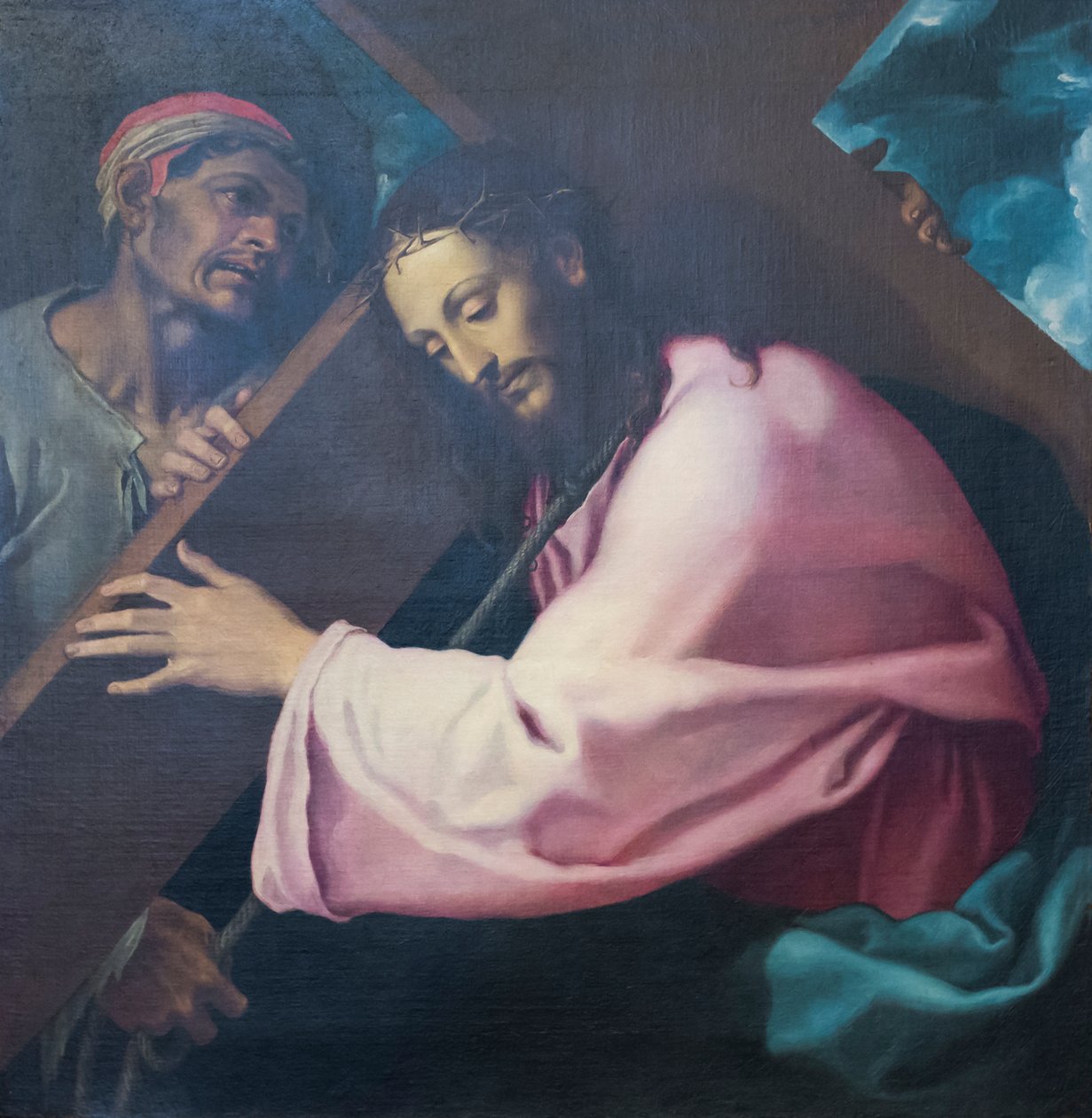 Cristo carregando a cruz de Girolamo Muziano