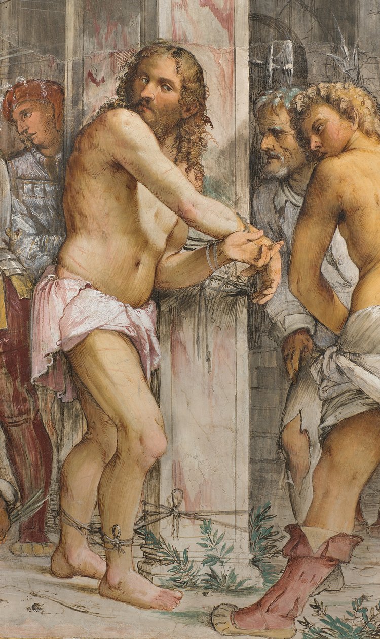 Av. Central, Quinta Espanha do Sul, Flagelação de Cristo, Jerônimo Romanino de Girolamo Romanino