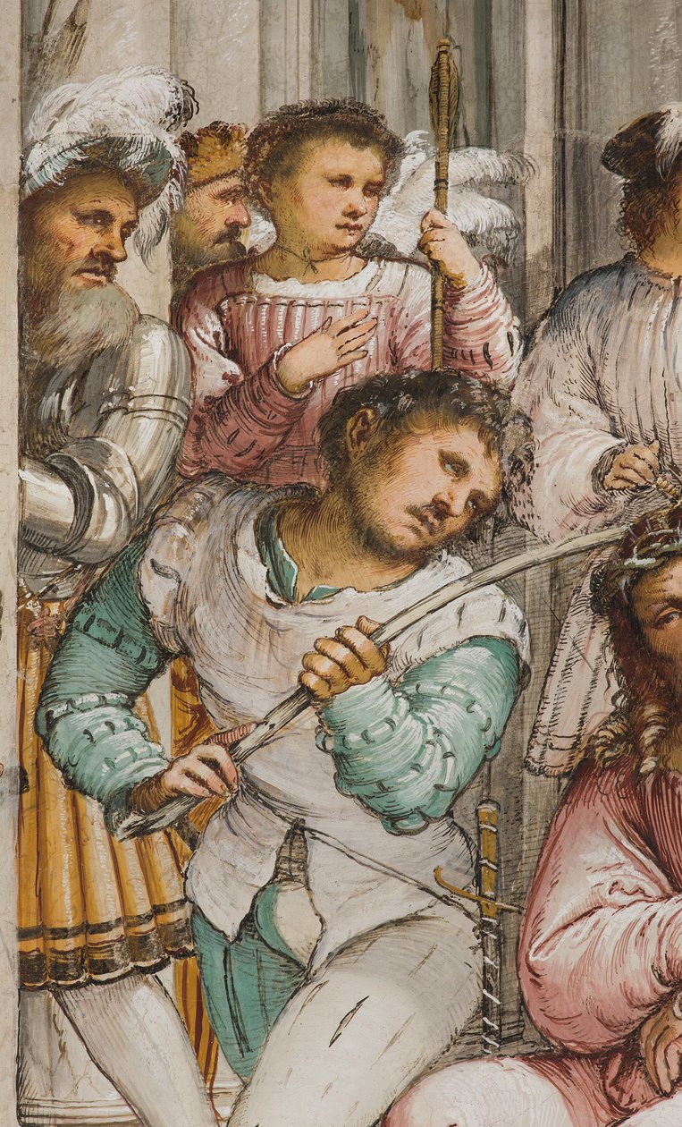 Nave Central, Quarta Espanha do Sul, Coroação de Espinhos, Girolamo Romanino de Girolamo Romanino