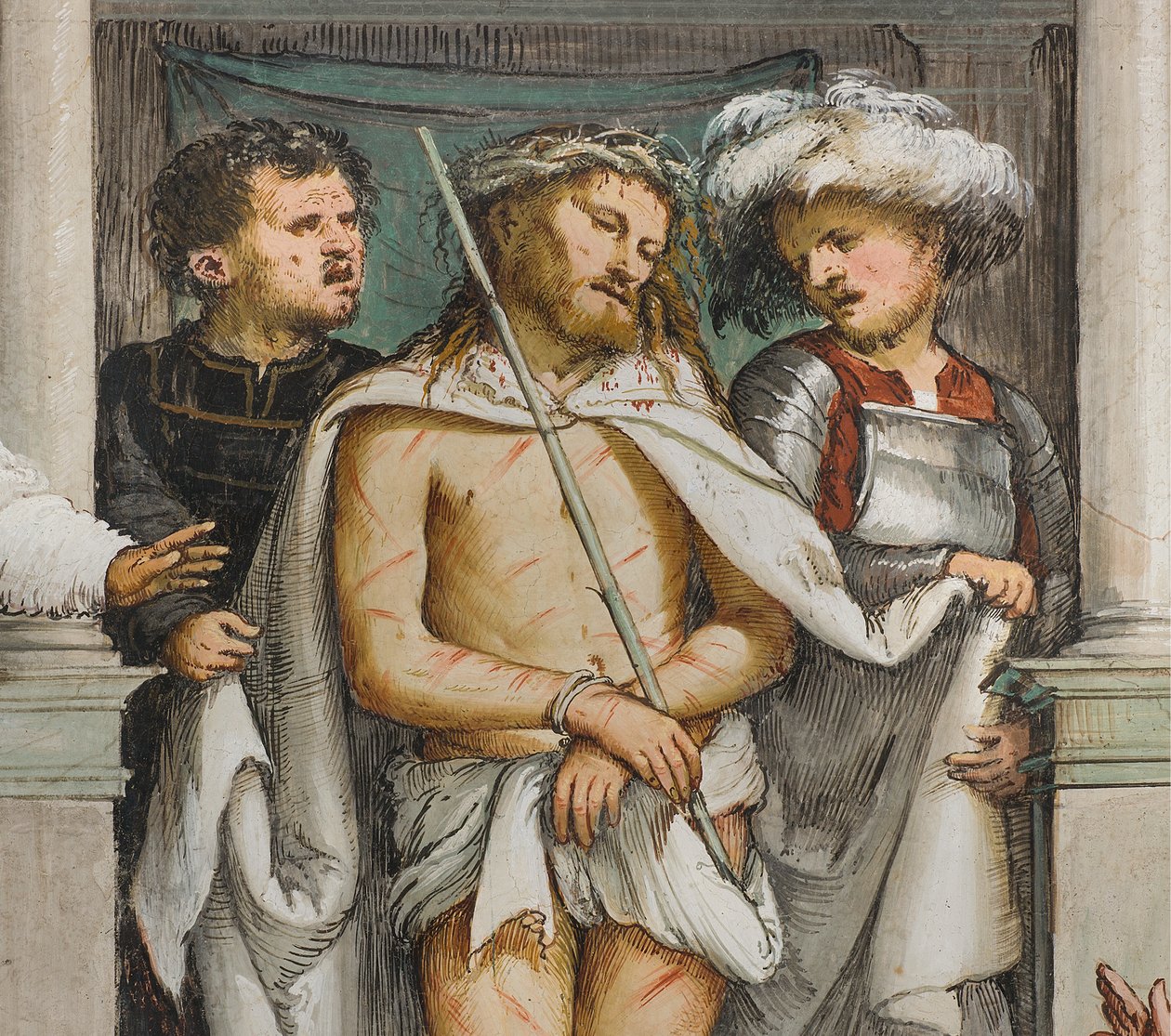 Nave Central, Quarto Espanhol Sul, Hecce Homo, Girolamo Romanino de Girolamo Romanino