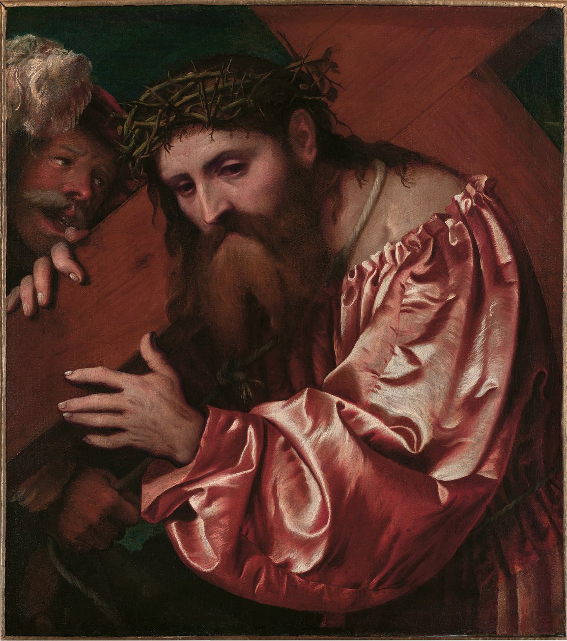 Cristo carregando a cruz de Girolamo Romanino