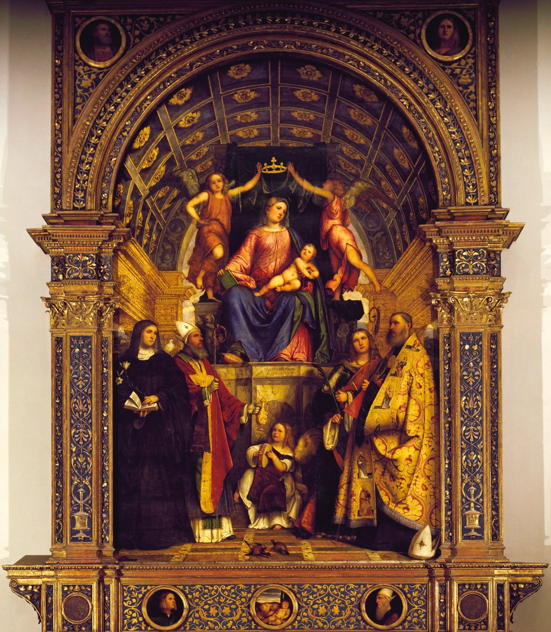 Nossa Senhora e os Santos de Girolamo Romanino