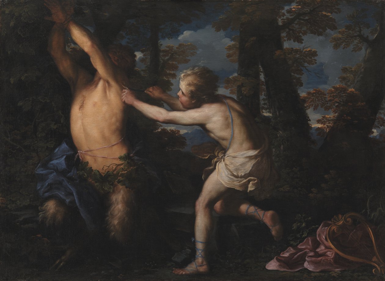 Apollo voando em Marte de Girolamo Troppa