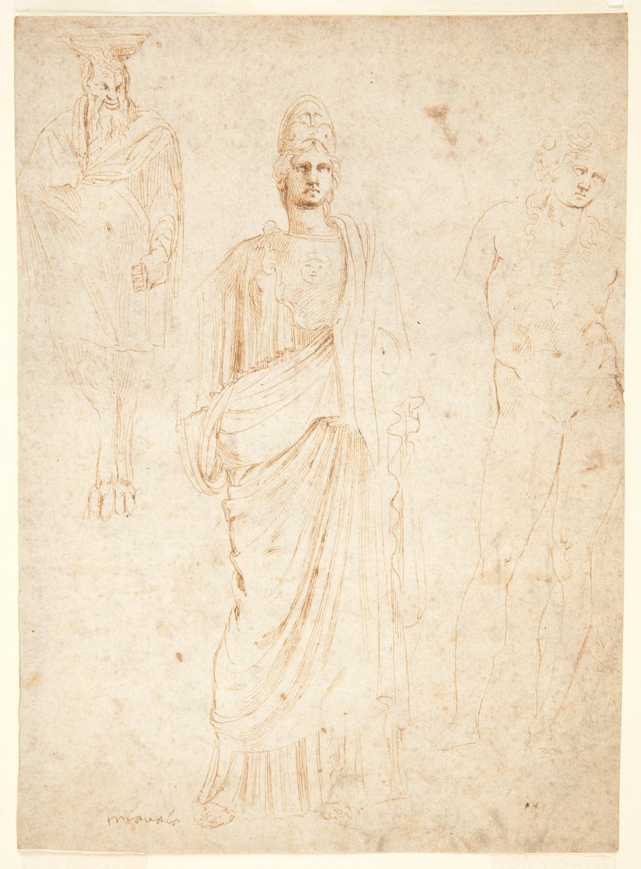 Figuras clássicas de Girolamo da Carpi