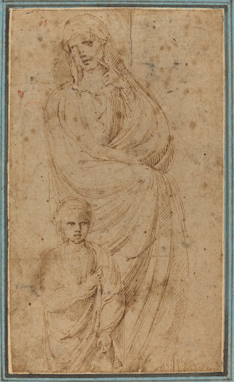 Duas Figuras de Girolamo da Carpi