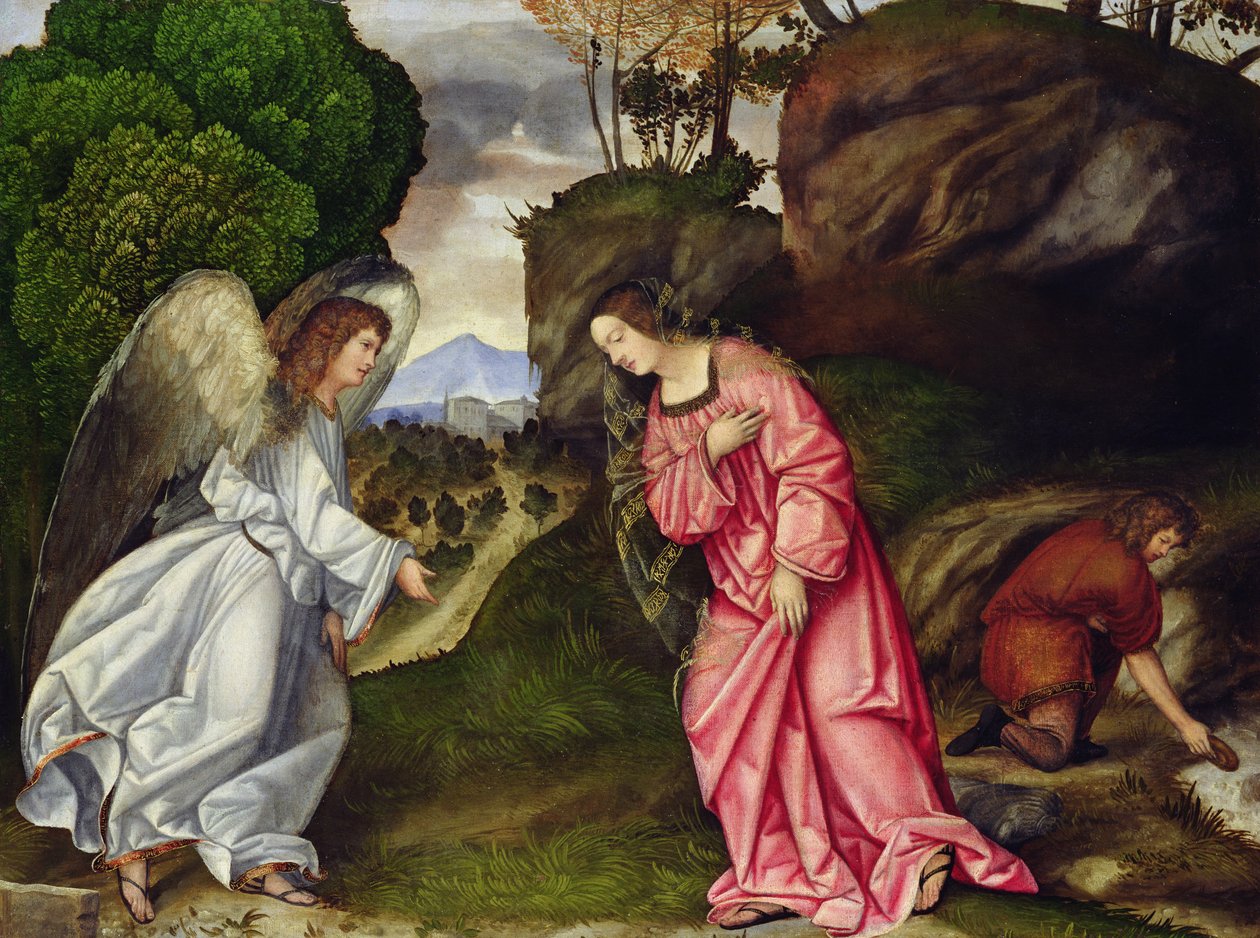 Agar e o Anjo de Girolamo da Treviso II