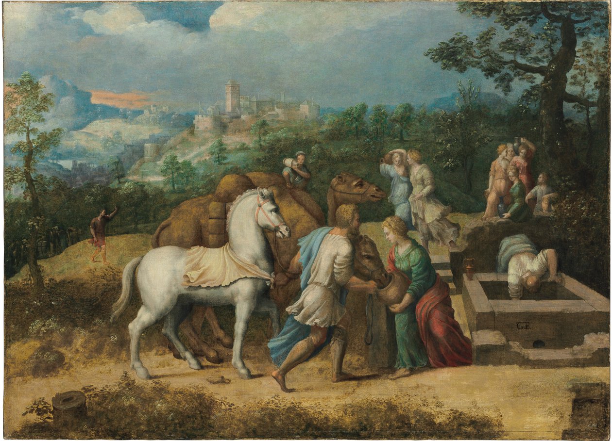 Rebecca no poço de Girolamo da Treviso II