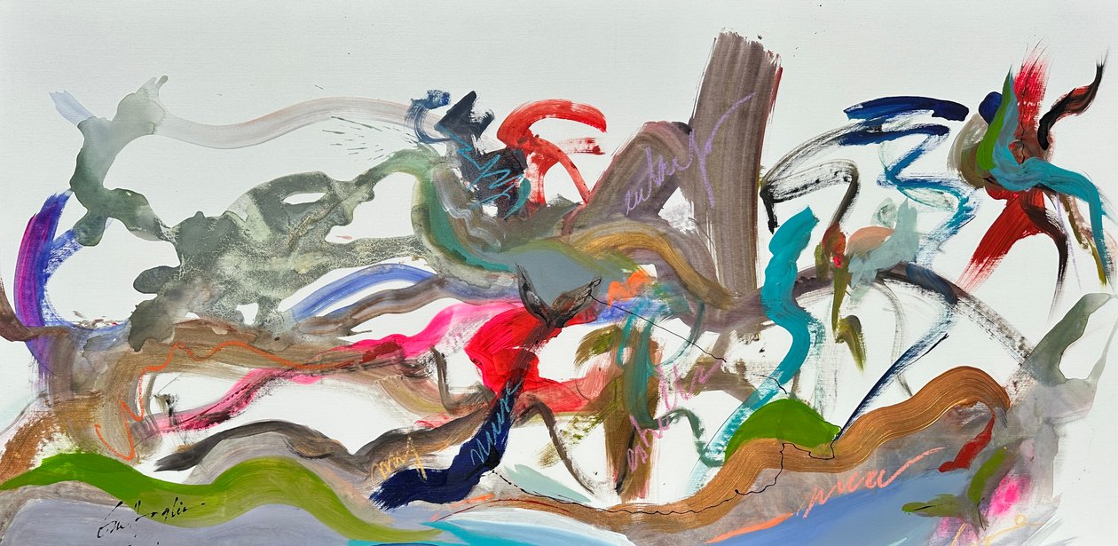Amar a natureza (pintura) de Gisela Gaffoglio