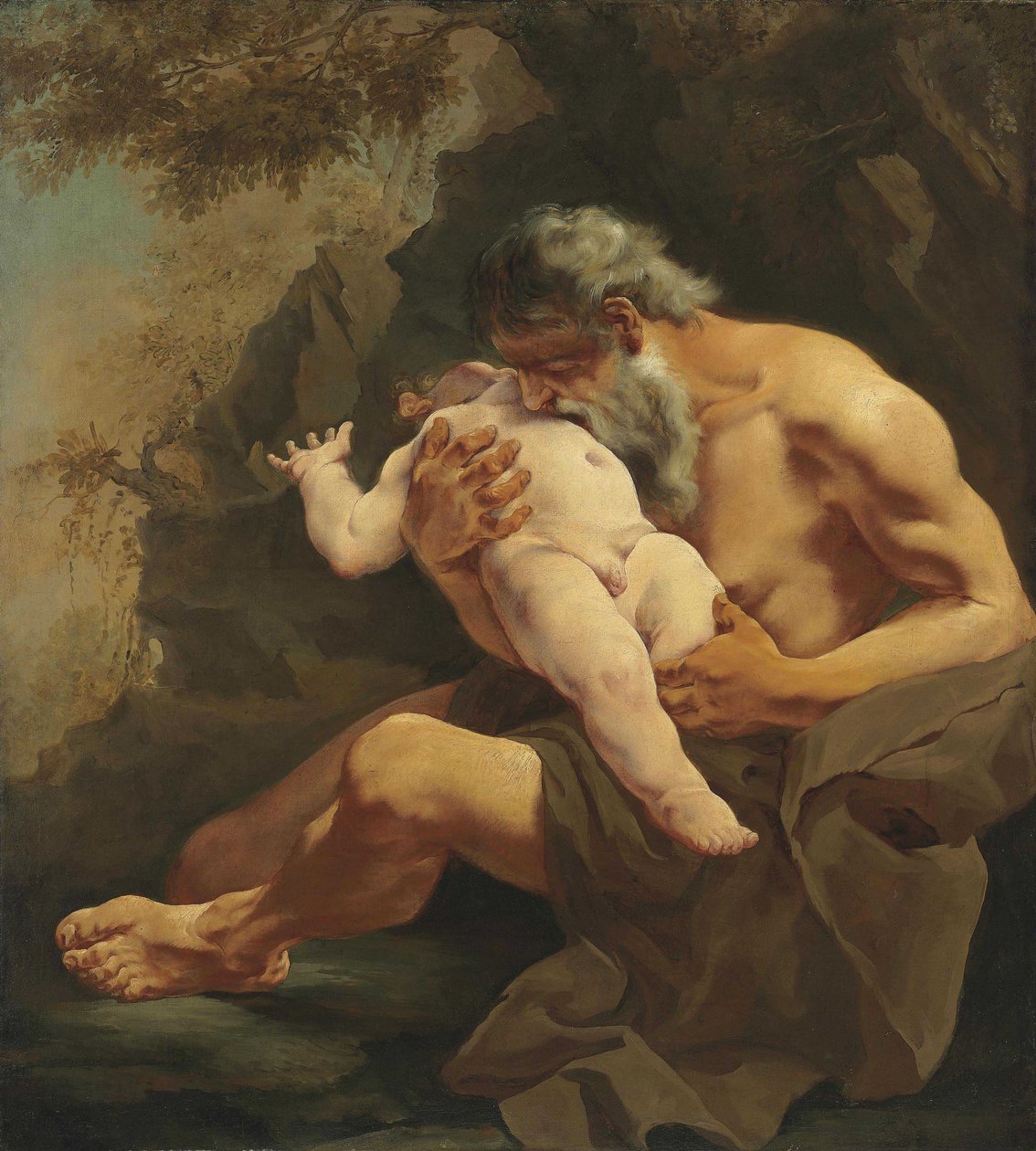 Saturno devorando seu filho. de Giulia Lama