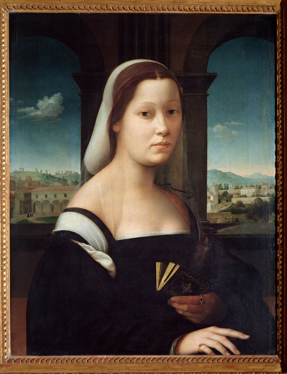 Retrato de uma Senhora (Pintura de Giuliano Bugiardini