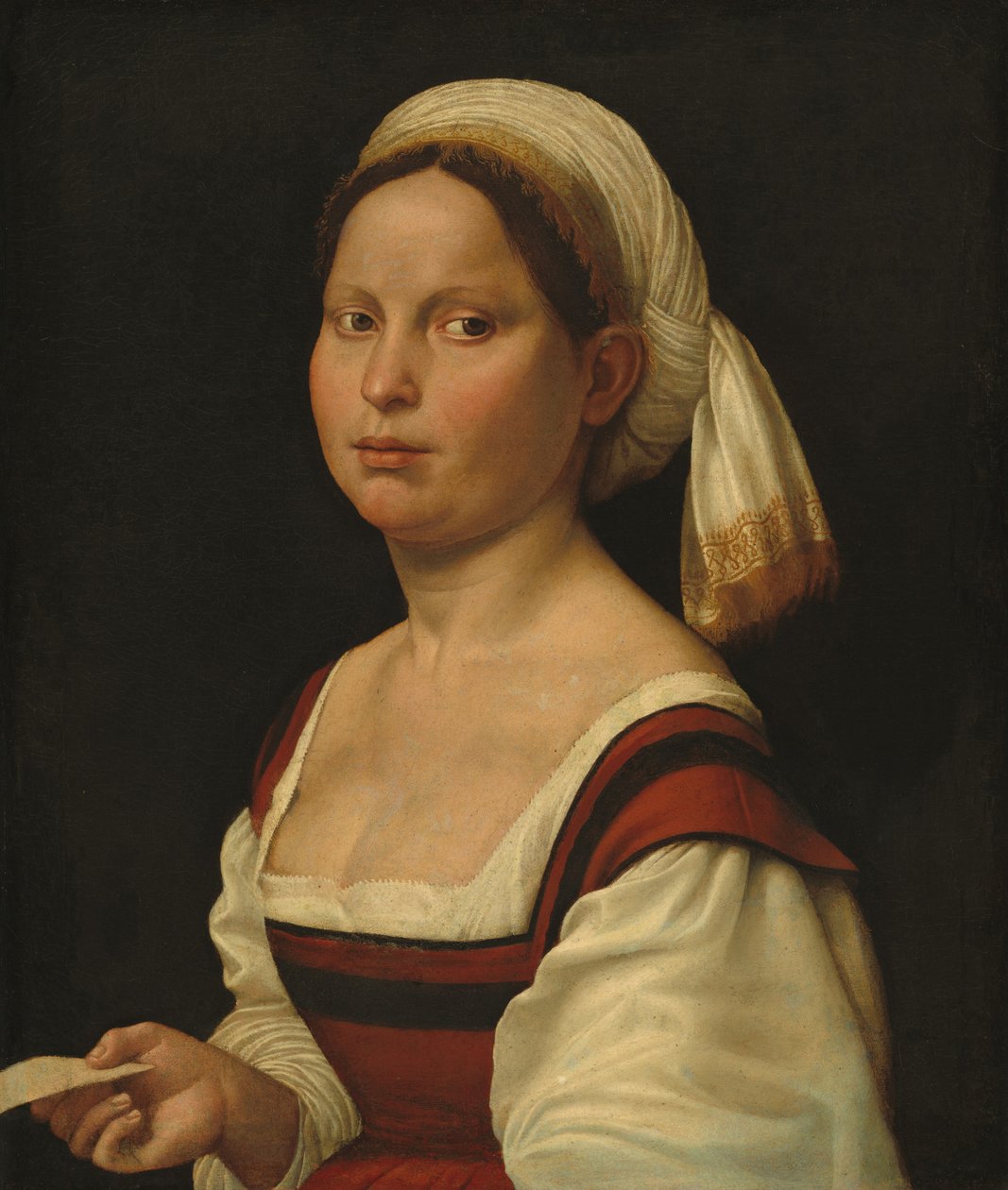 Retrato de uma jovem de Giuliano Bugiardini