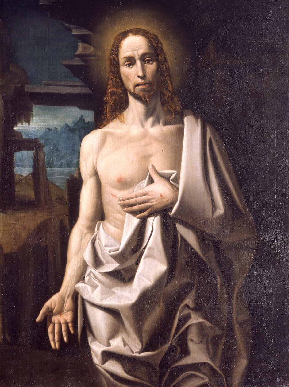 O Cristo Ressuscitado (óleo sobre tela) de Giuliano Pozzobonelli