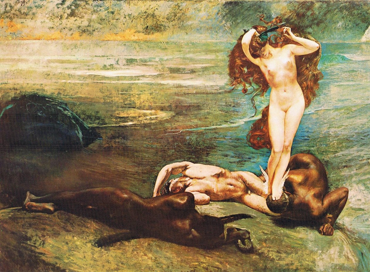 O Gorgon e o heroinEnglish: O Gorgon e o Heroesn de Giulio Aristide Sartorio