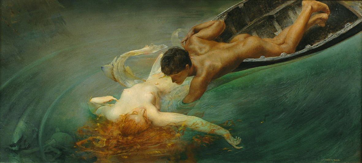La Sirenan de Giulio Aristide Sartorio