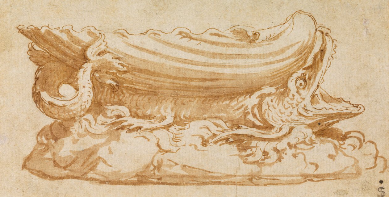 Design para um Saltcellar de Giulio Romano