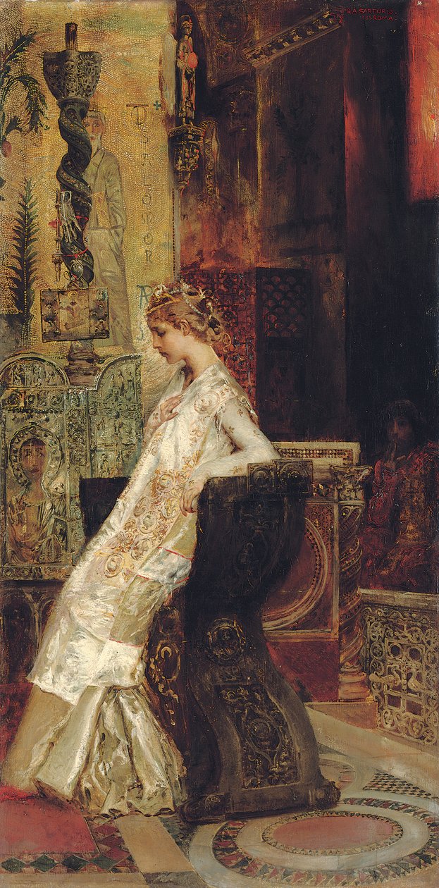 Amor sagrado de Giulio Aristide Sartorio