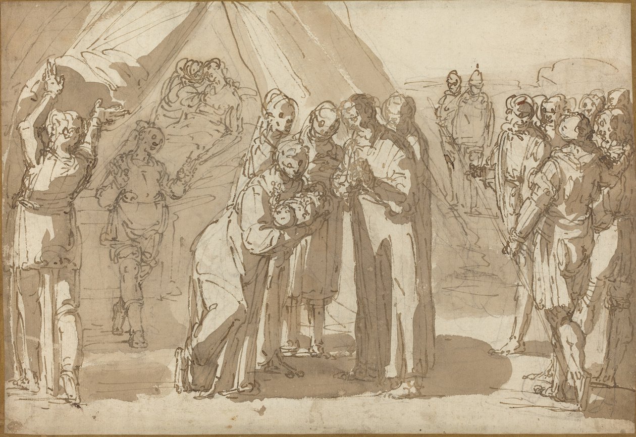 Cena de nascimento de Giulio Benso