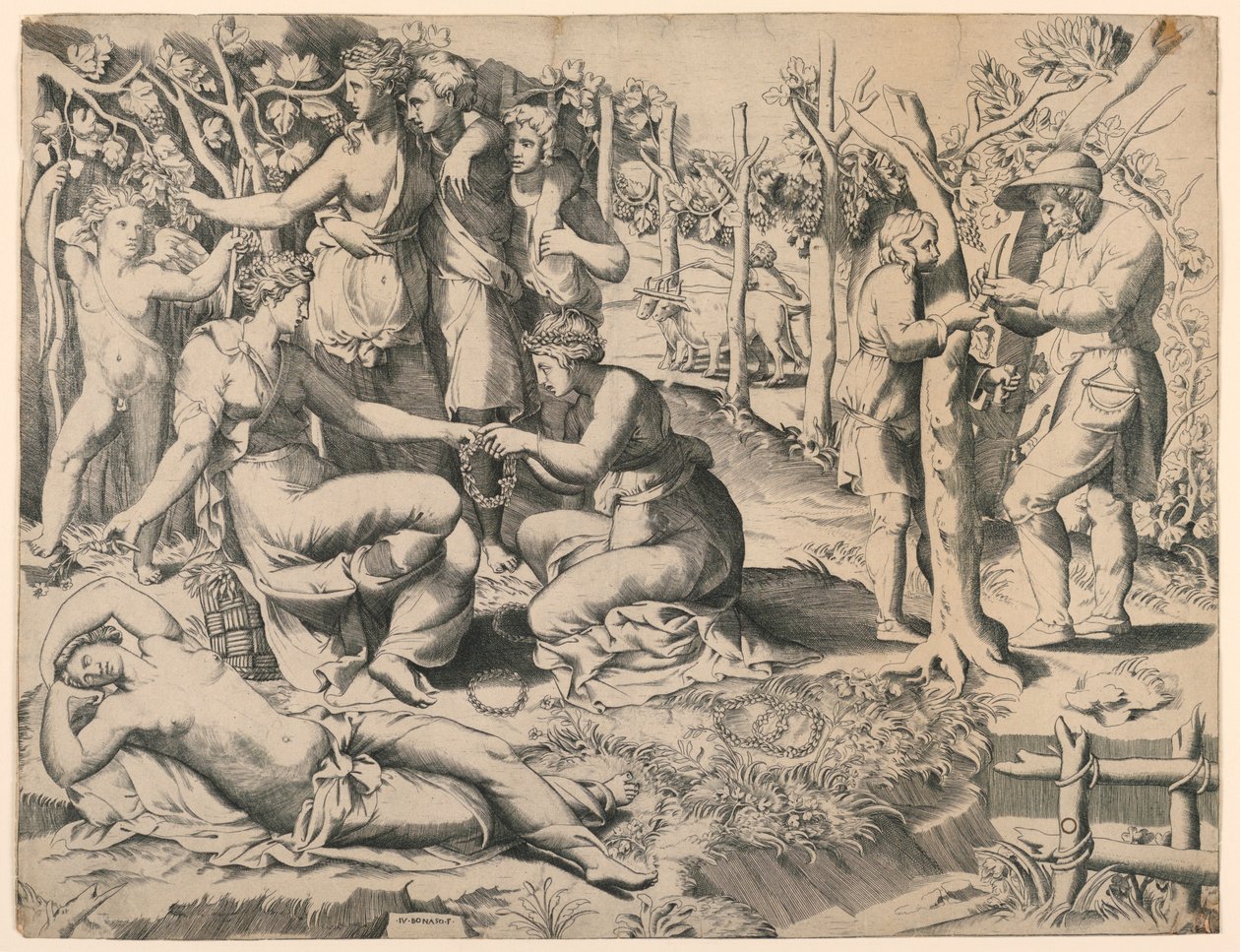 A Coroa de Giulio Bonasone