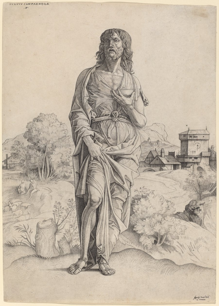 São João Batista de Giulio Campagnola