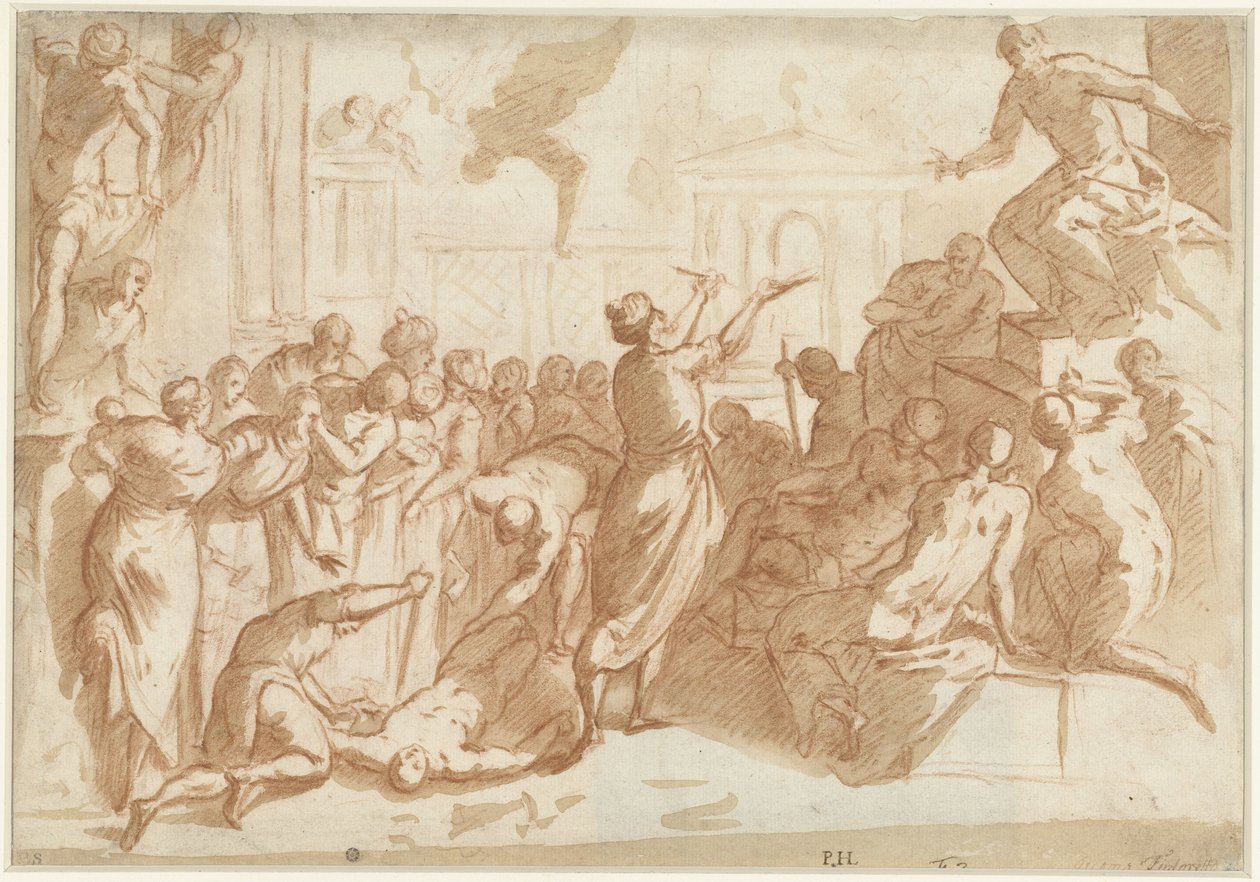 H. Marcus salva um escravo da morte de Giulio Carpioni (I)