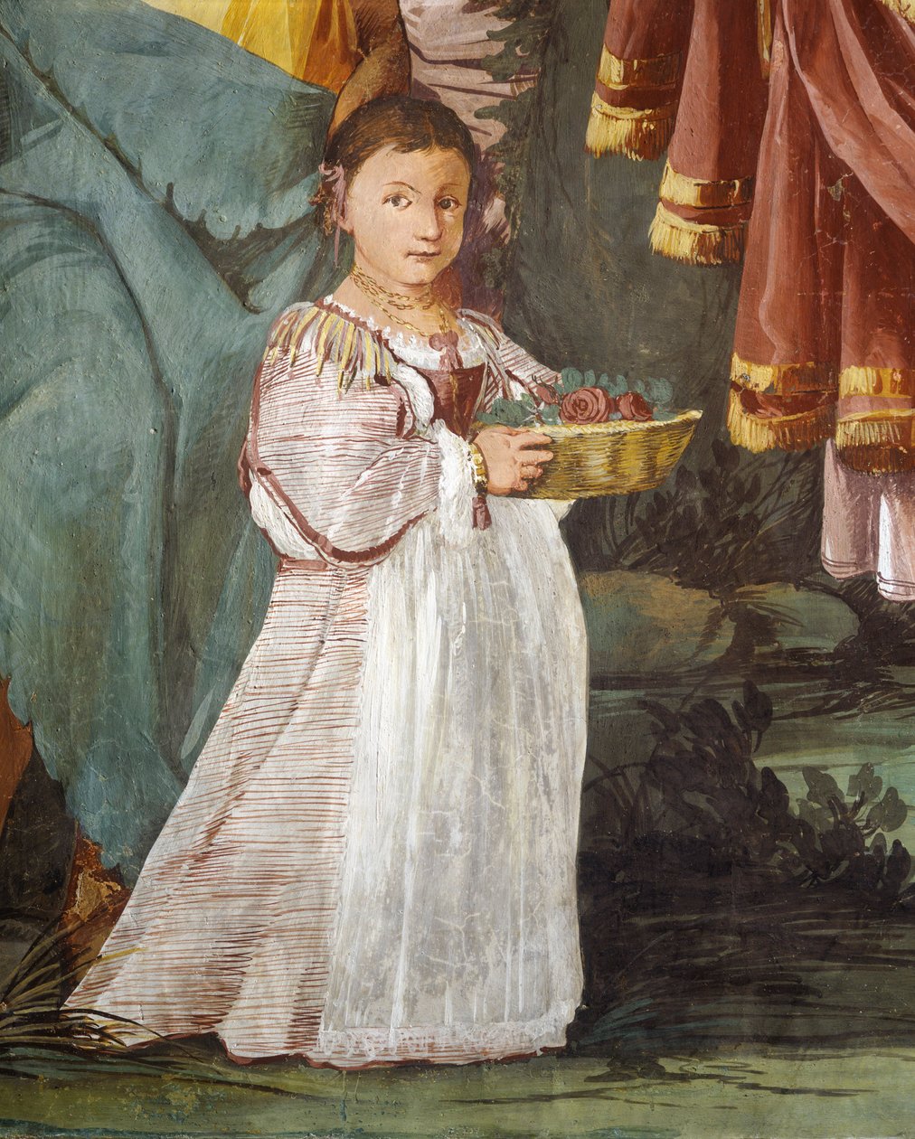 Coroação de Ninfa Amaryllis, vencedor da competição de beijos de Giulio Carpioni de Giulio Carpioni