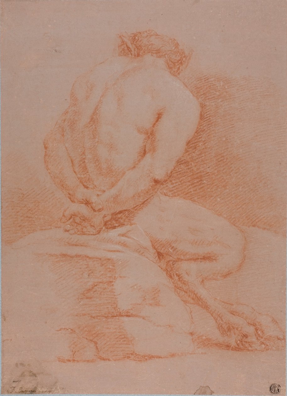 Sátiro (Vista Traseira) de Giulio Carpioni