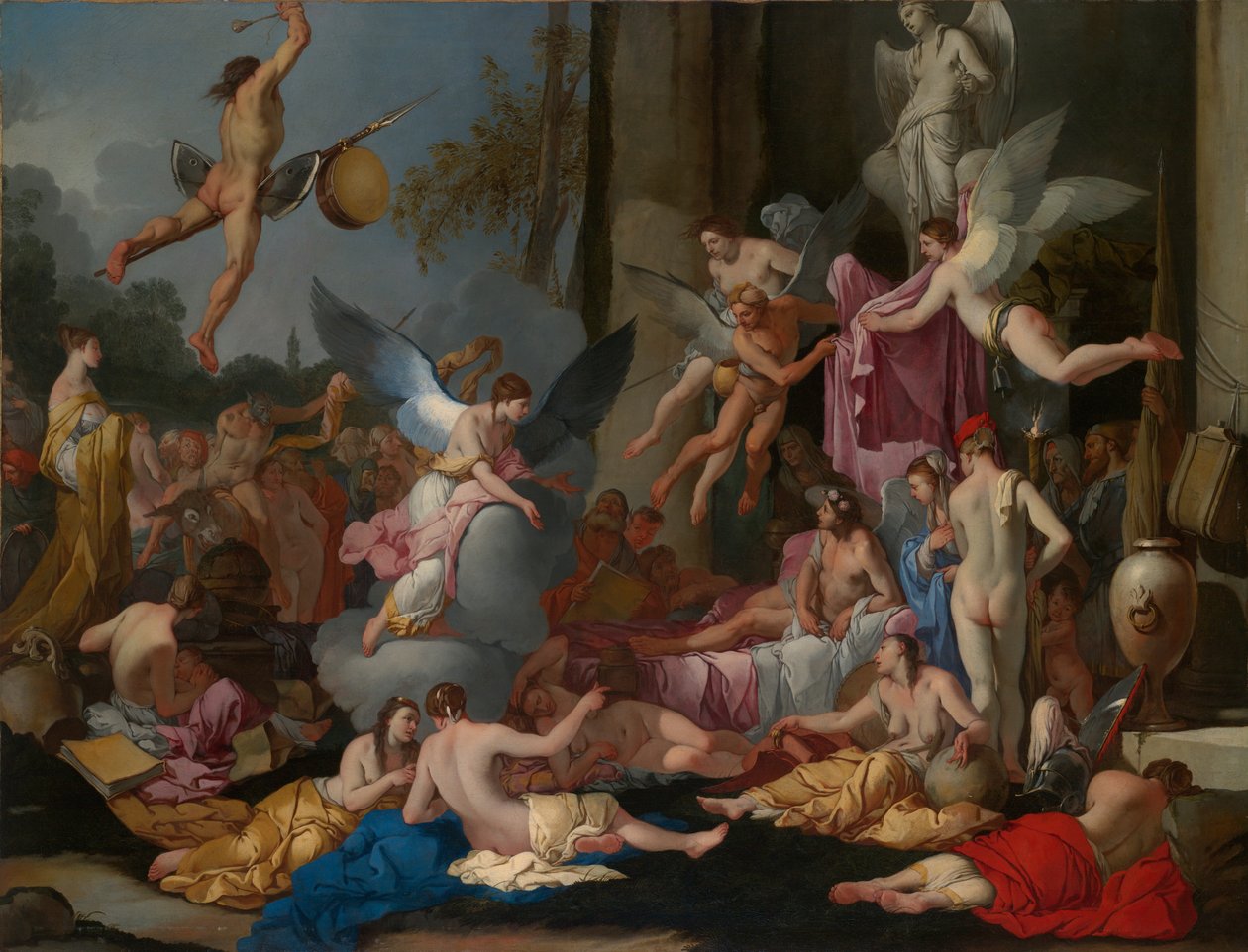 O Reino de Hypnos de Giulio Carpioni