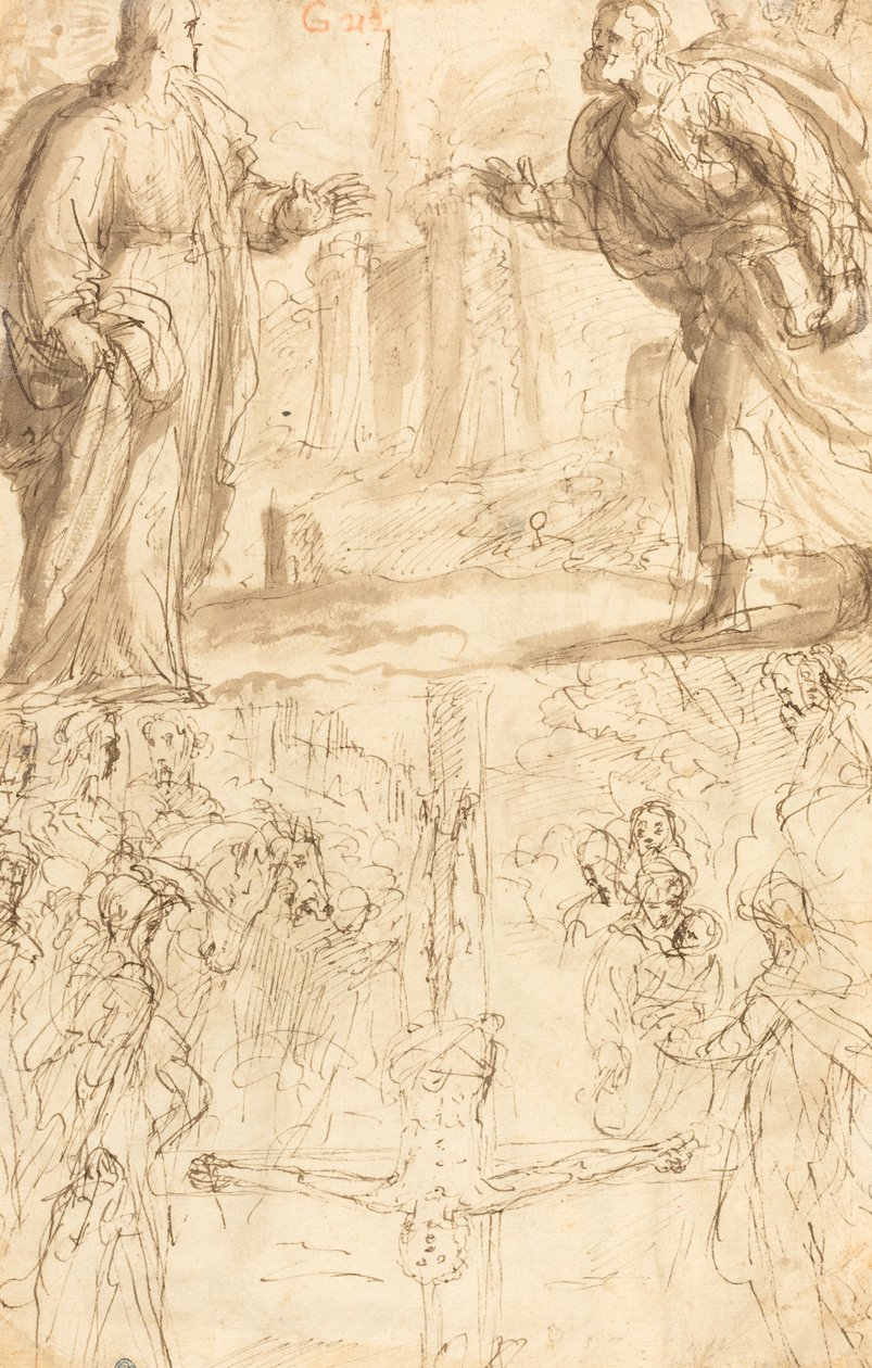 Crucificação de São Pedro de Giulio Cesare Procaccini