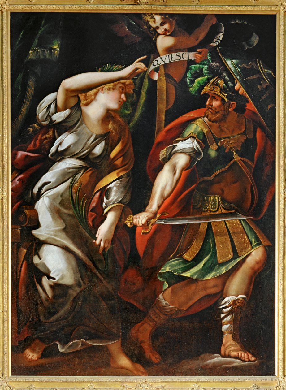 La paix chassant la guerre - A paz afasta a guerra ... de Giulio Cesare Procaccini