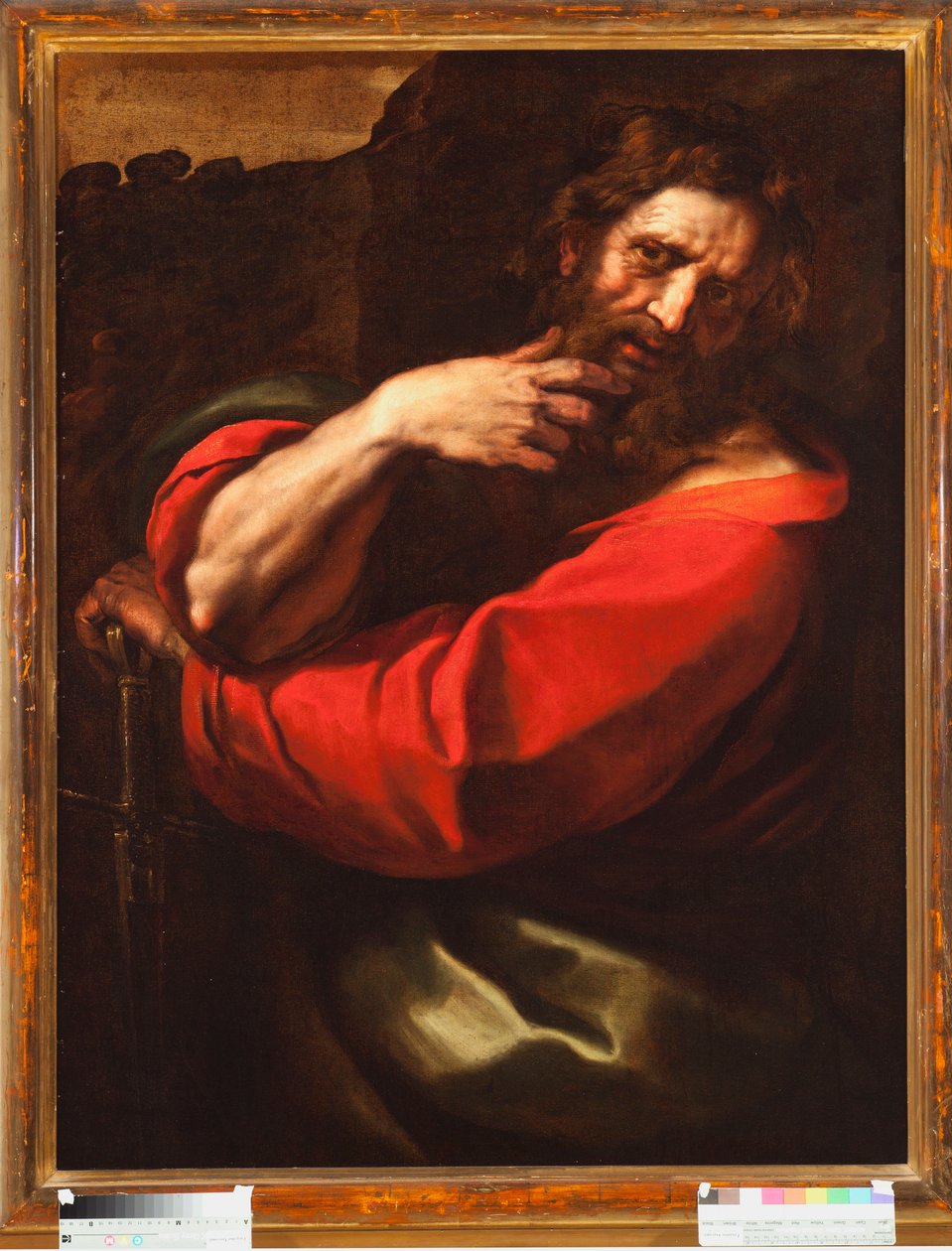 Representação de São Paulo Pintura de Giulio Cesare Procaccini (1574-1625) de Giulio Cesare Procaccini