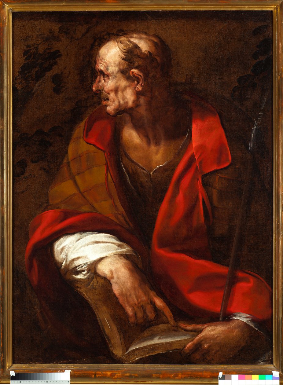 Representação do apóstolo Santo Tomás de Giulio Cesare Procaccini