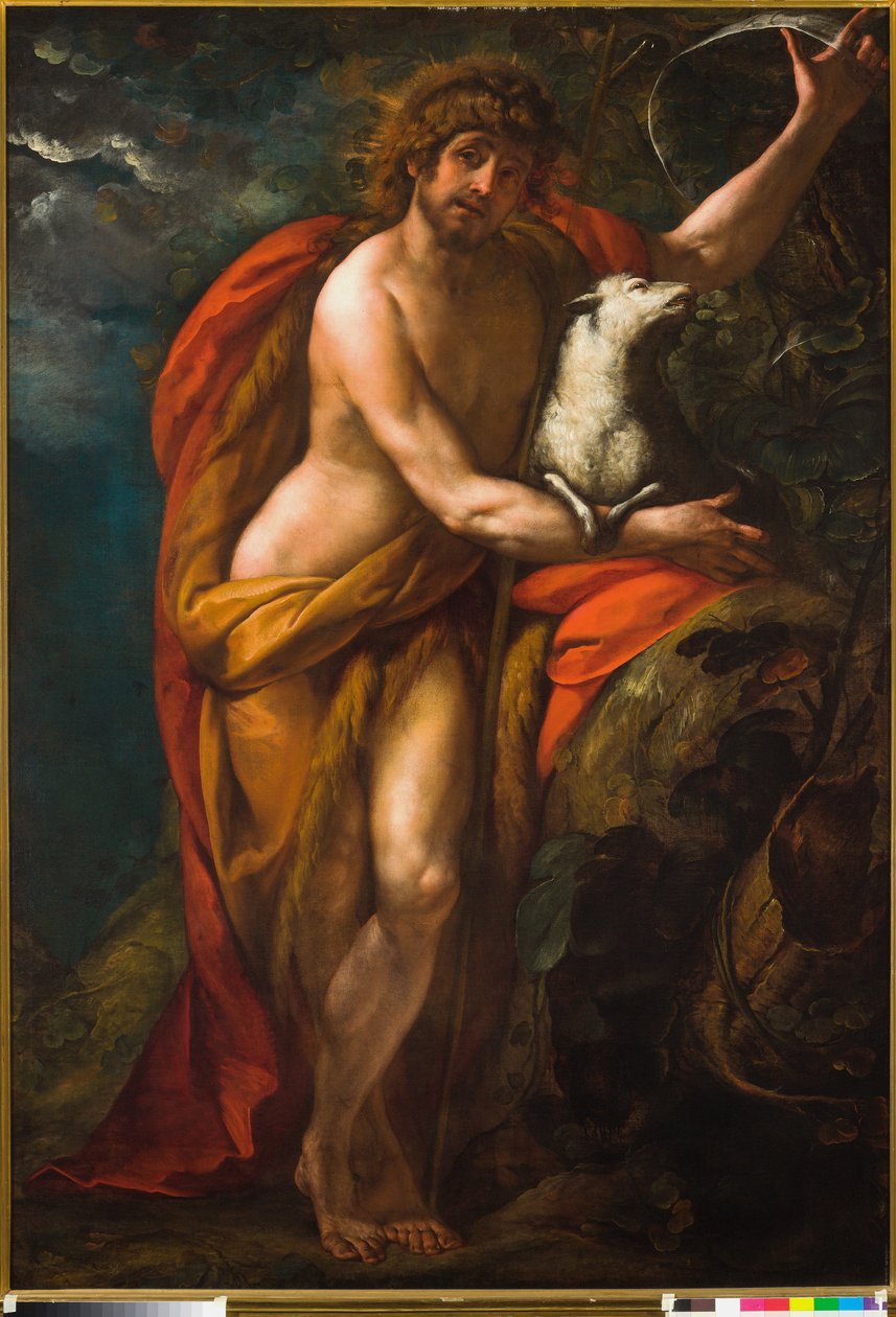 São João Baptista no deserto de Giulio Cesare Procaccini