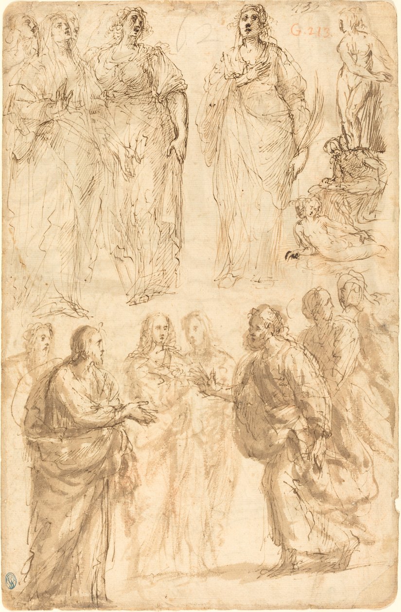 Cenas da Vida de São Pedro de Giulio Cesare Procaccini