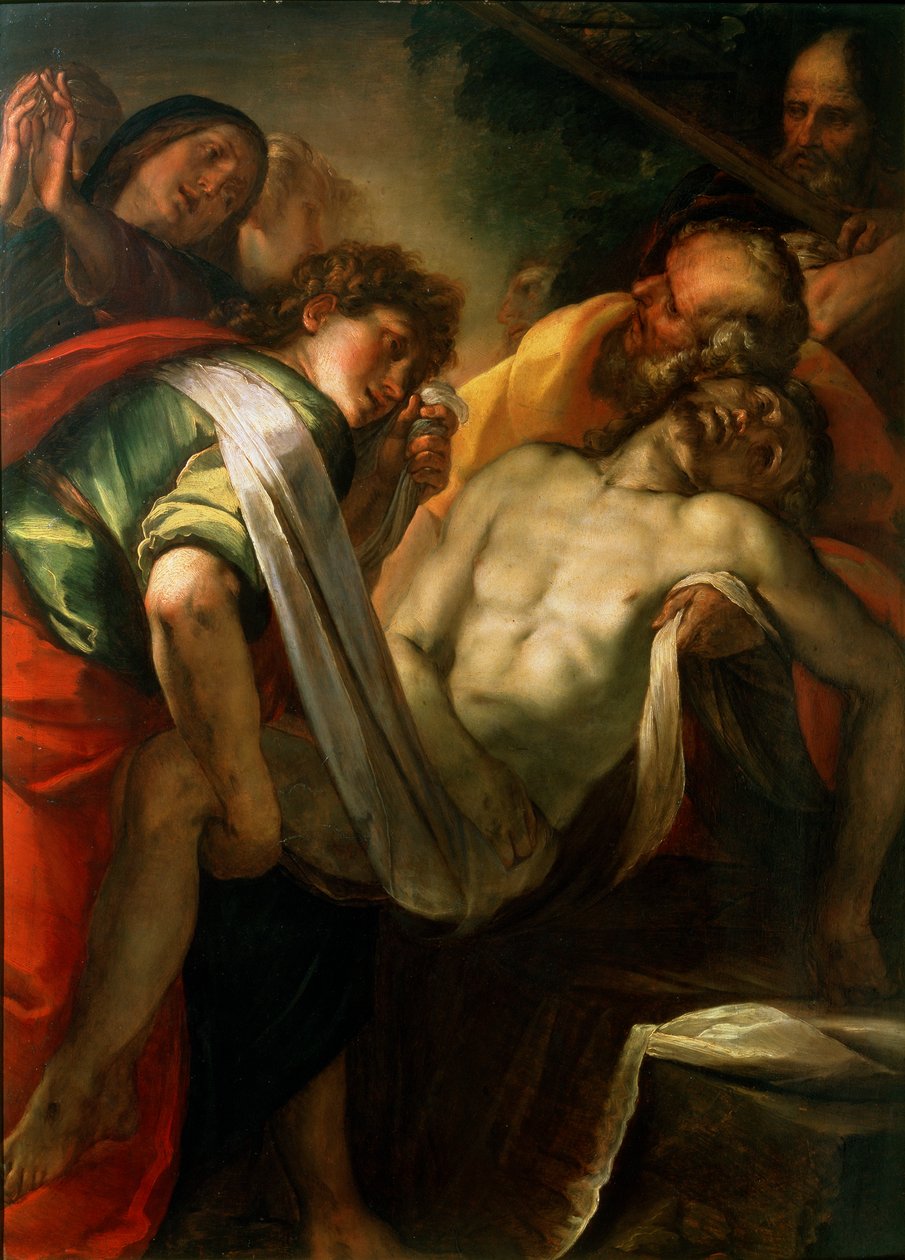 O sepultamento de Cristo, década de 1620 de Giulio Cesare Procaccini