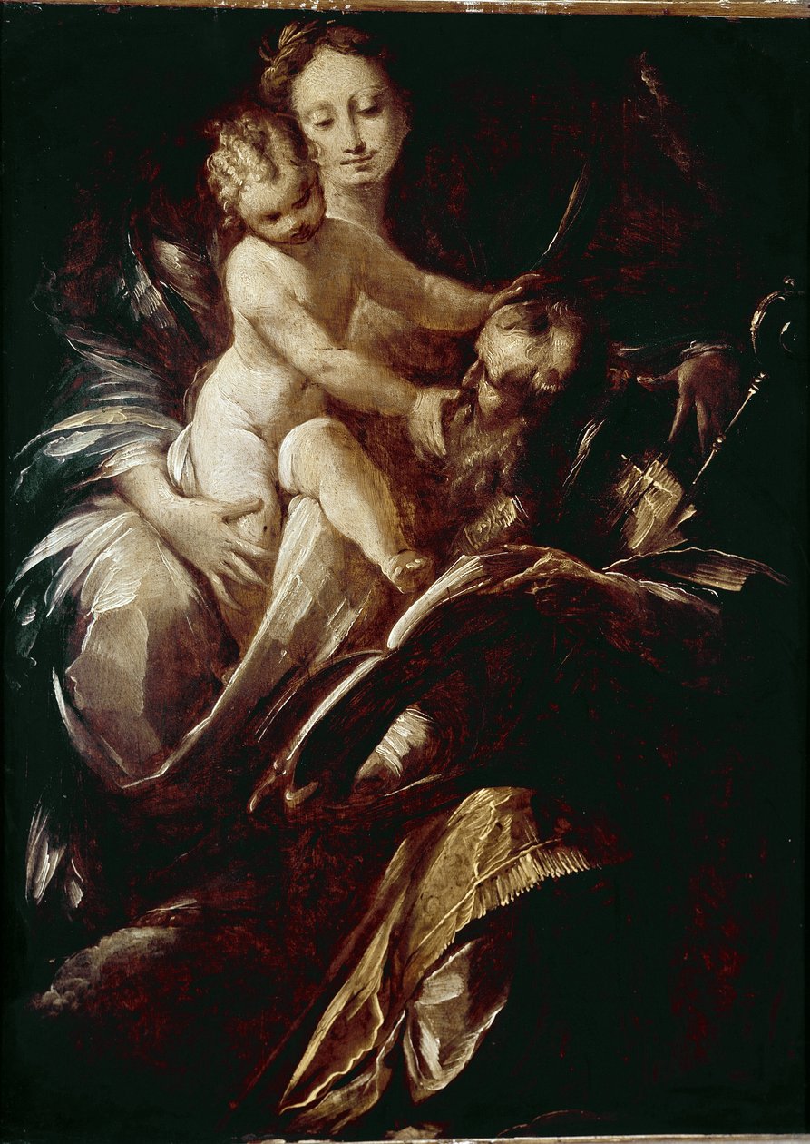 A Sagrada Família. (óleo sobre tela de Giulio Cesare Procaccini