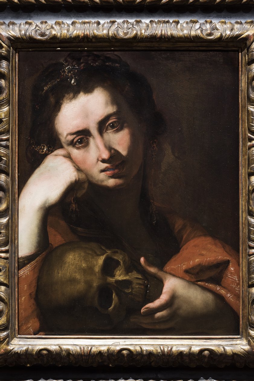 O Penitente Madalena, c.1620 (óleo no painel) de Giulio Cesare Procaccini