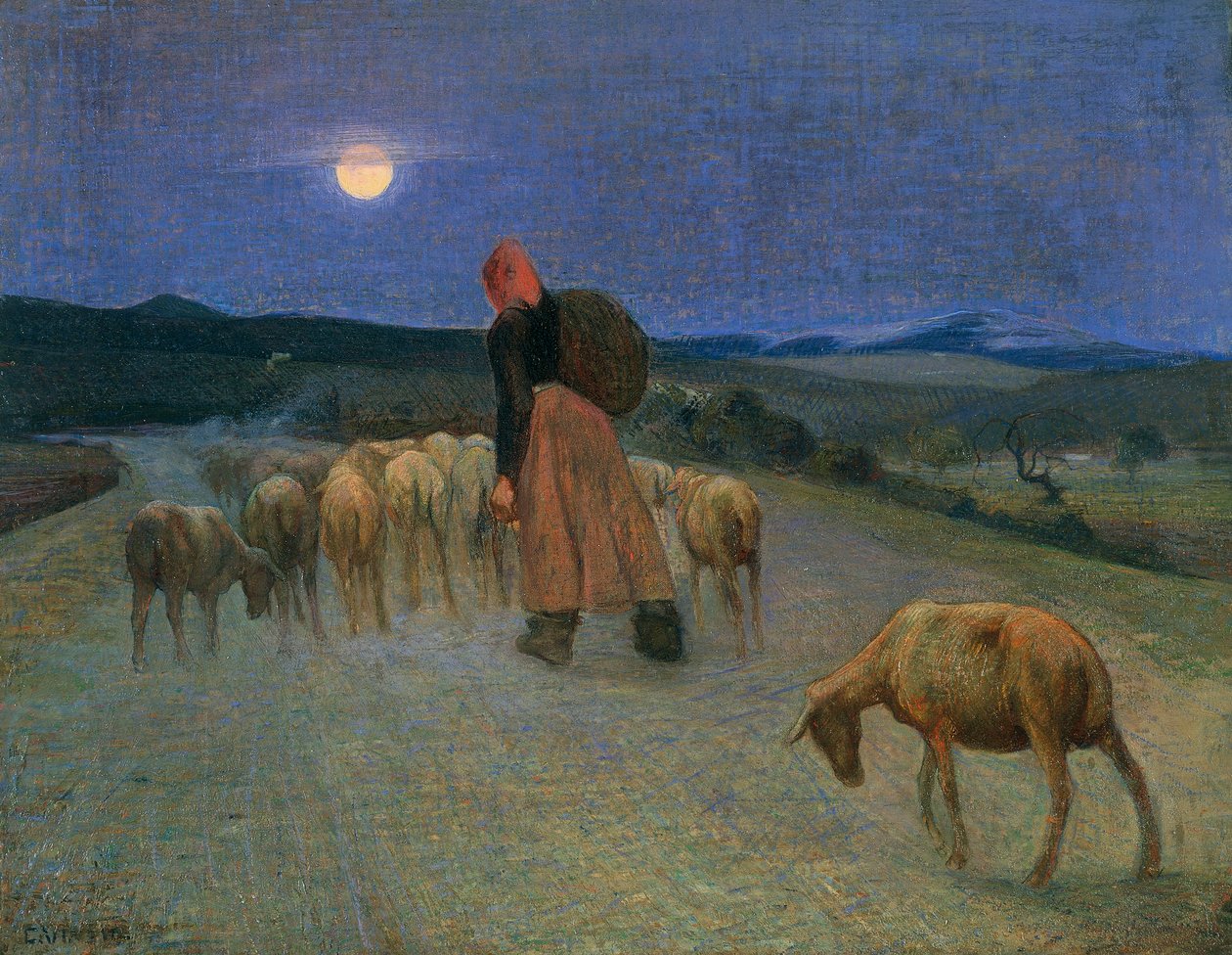 Voltar à dobra (óleo sobre tela) de Giulio Cesare Vinzio