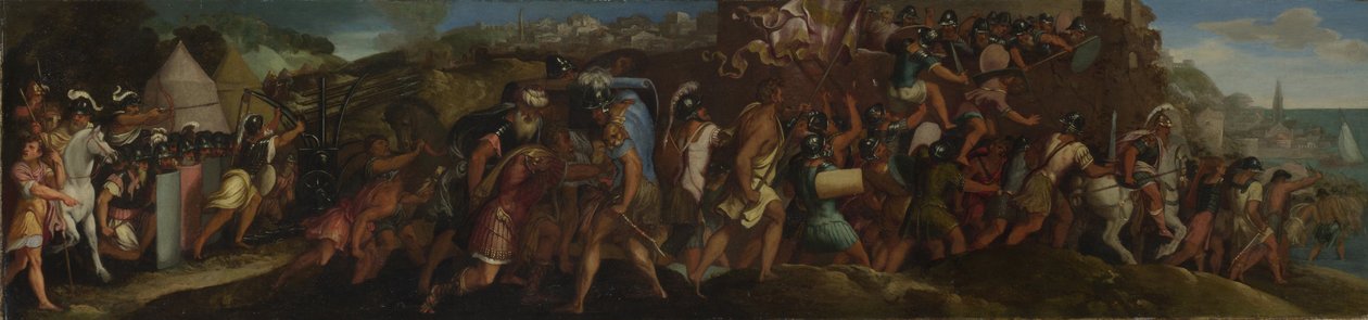 O Ataque a Cartagena, depois de 1566 de Giulio Licinio