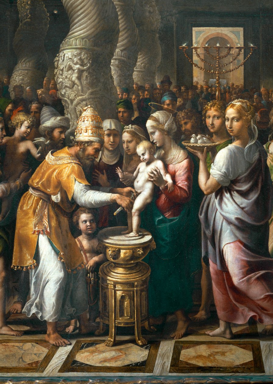 Circuncisão ... de Giulio Romano