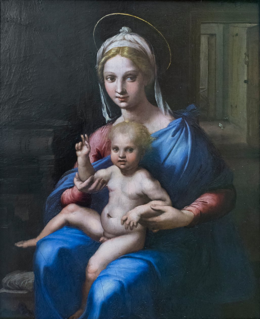 Madonna com Criança de Giulio Romano