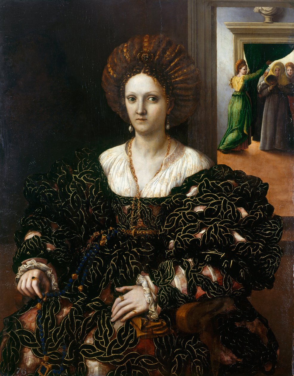 Margherita Paleologo (1510-66) de Giulio Romano