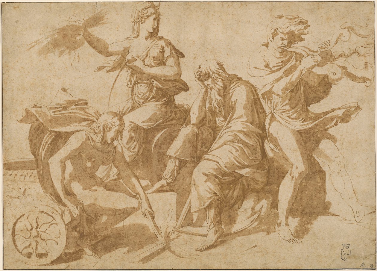 Os quatro elementos de Giulio Romano