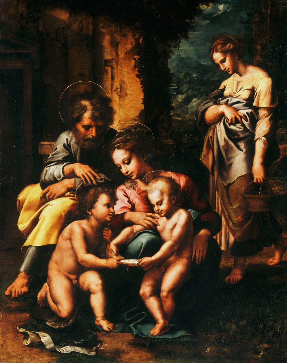 A Sagrada Família Spinola, de Giulio Romano