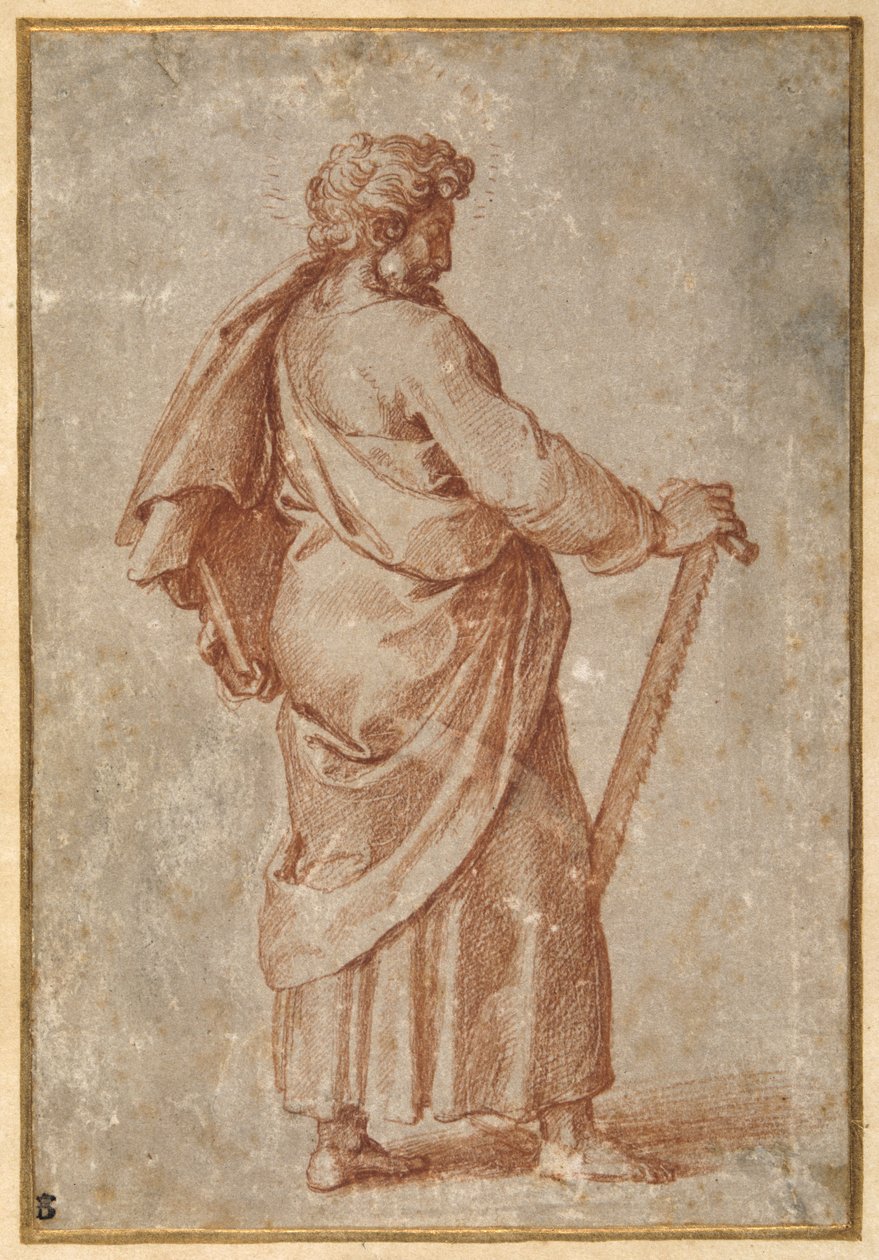 Os Doze Apóstolos: São Simão de Giulio Romano